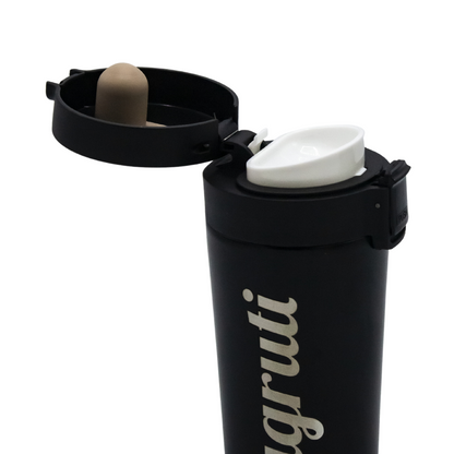 Travel Flask Tumbler - Sipper Personalized With Name and Icon