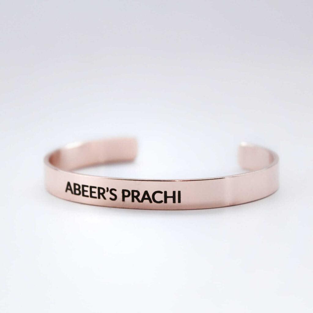 Prachi name deals bracelet