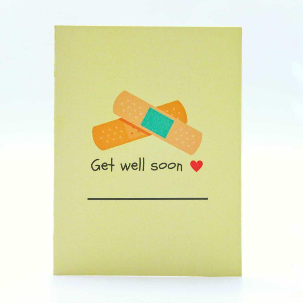 Get Well Soon Greeting Card - Gift Suvidha